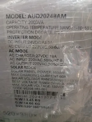 Andone 2kva Hybrid Inverter