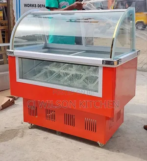 13 Plate Ice Cream Display