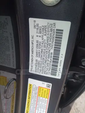 Honda Accord Sport (1.5L 4cyl Turbo 6M) 2019 Gray