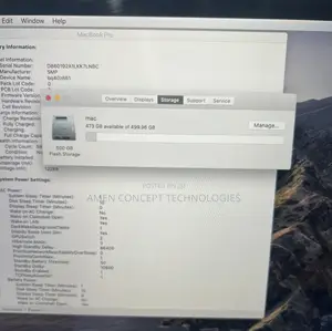 Laptop Apple MacBook Pro 2019 16GB Intel Core i7 SSD 512GB