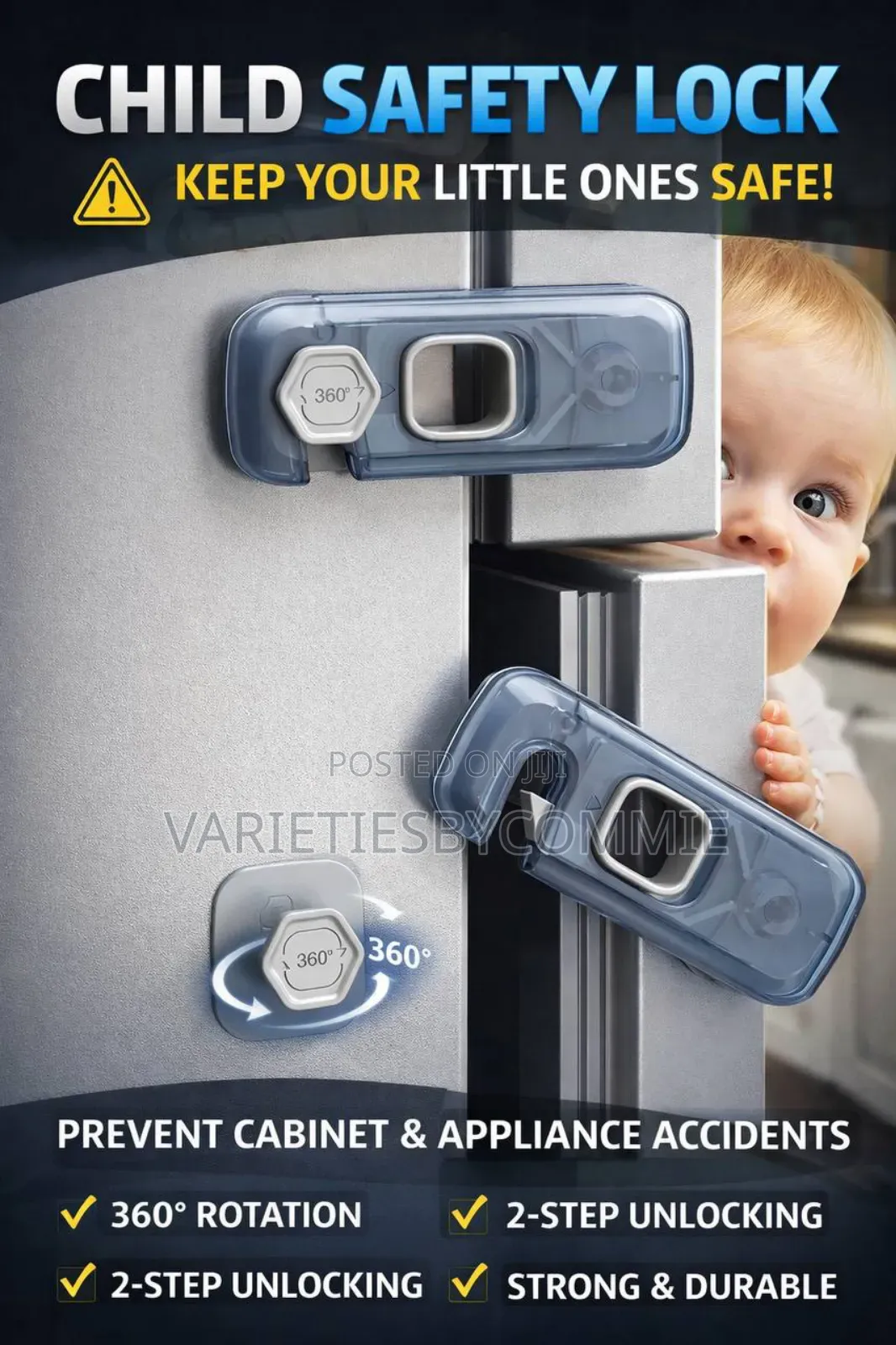 Multifunctional Child Safety Lock
