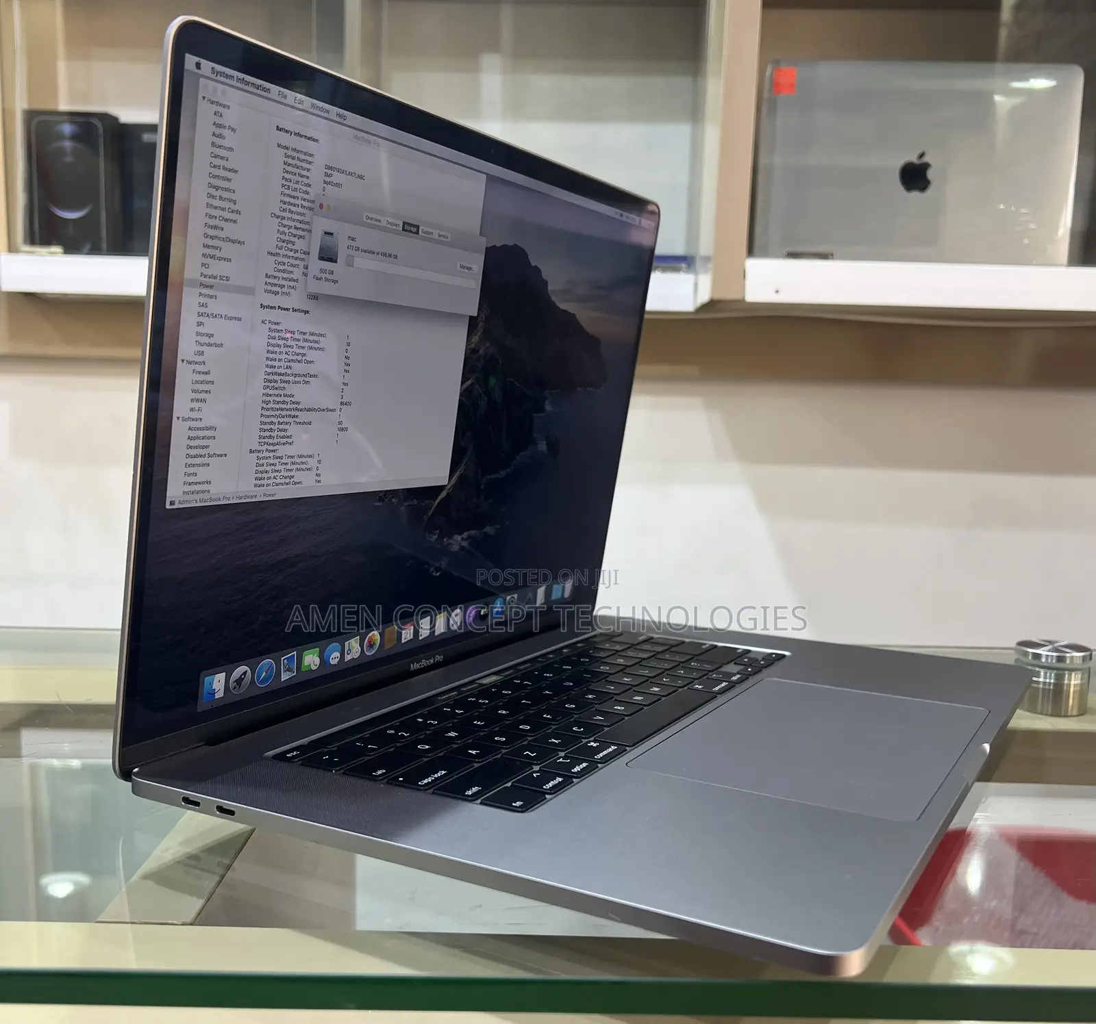 Laptop Apple MacBook Pro 2019 16GB Intel Core i7 SSD 512GB