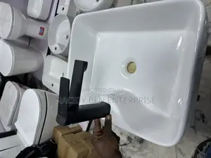 Black Basin Mixer Tap