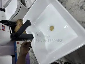 Black Basin Mixer Tap