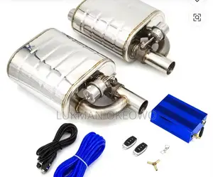 Silencer Loud Exhaust Pot With Valvetronic Remote
