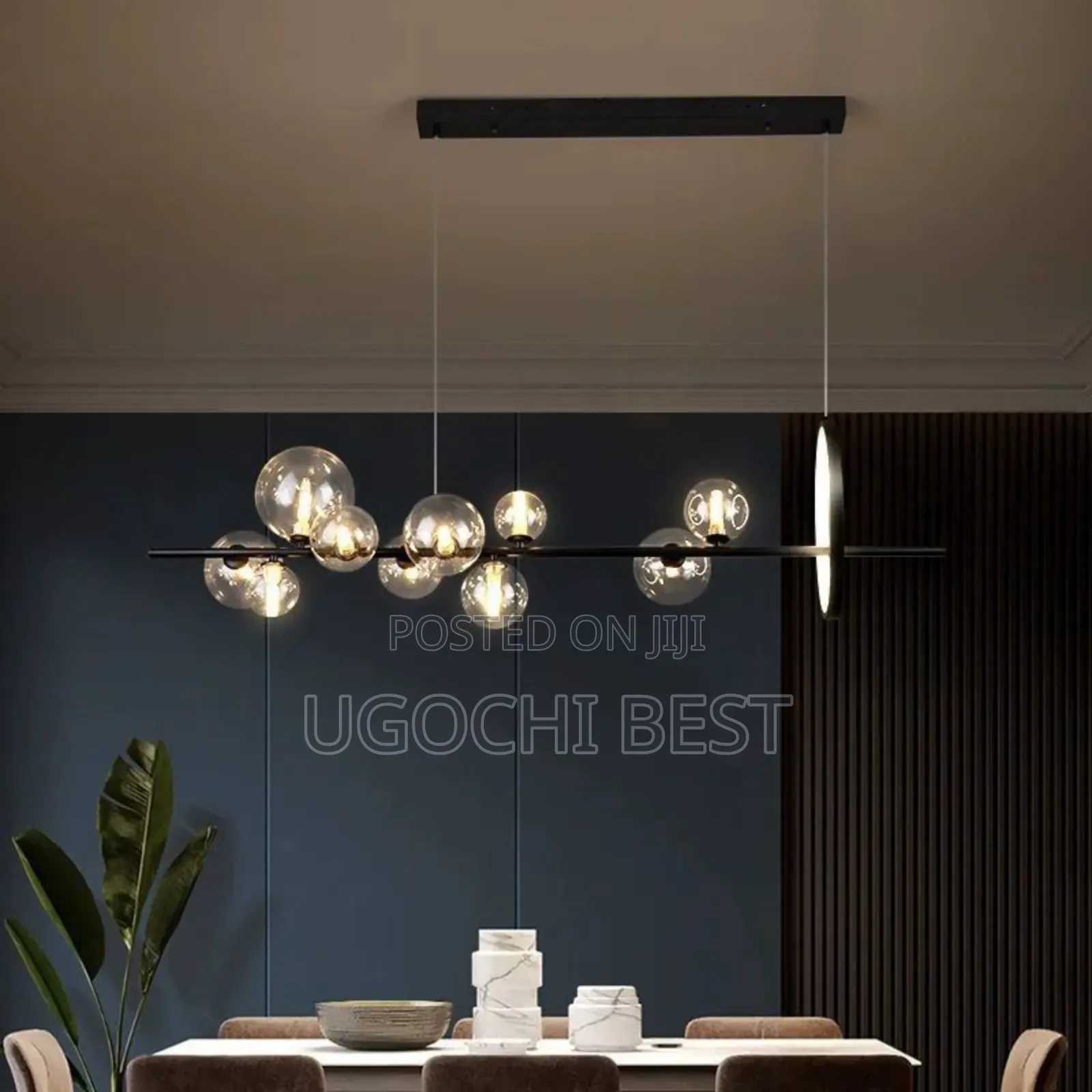 Modern Black Chandelier Lights