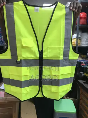 Reflective Jacket With Pocket