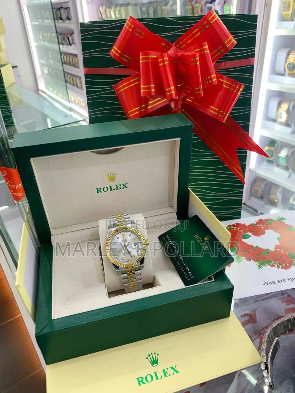 High Quality Superlative Chronometer Rolex Date Just Wristwatch