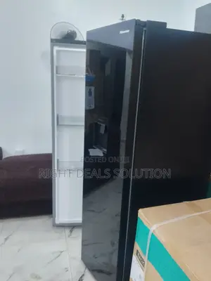 Experience Power: Hisense Black Stainless Steel Inverter Refrigerator