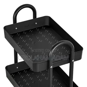 3-Tier Rolling Storage Cart With Wheels
