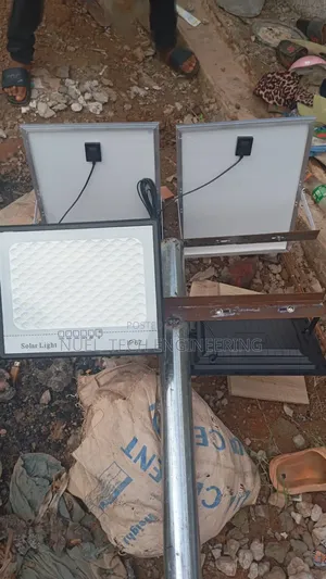 500w Solar Floodlight With Panel