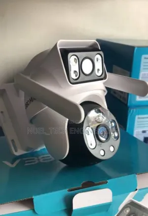 4g Solar Camera Double Lens V380 20x Zoom