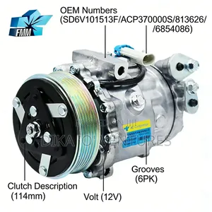 Clutch Car Air Conditioning Compressor Ac Compressor