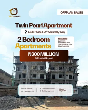 2bdrm Apartment in Off Admiralty Way, Lekki Phase 1 for sale