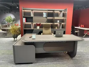 Imported Quality Executive Office Table, L-shape Design