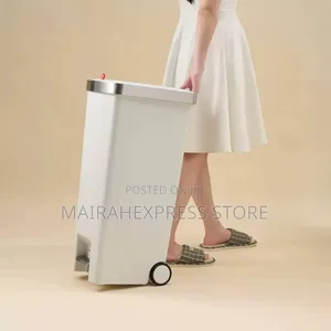 45l 35l Luxury Pedal Bin With Wheel T2mm7