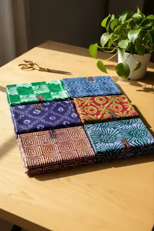 Luxury Adire Polish Kampala Fabrics