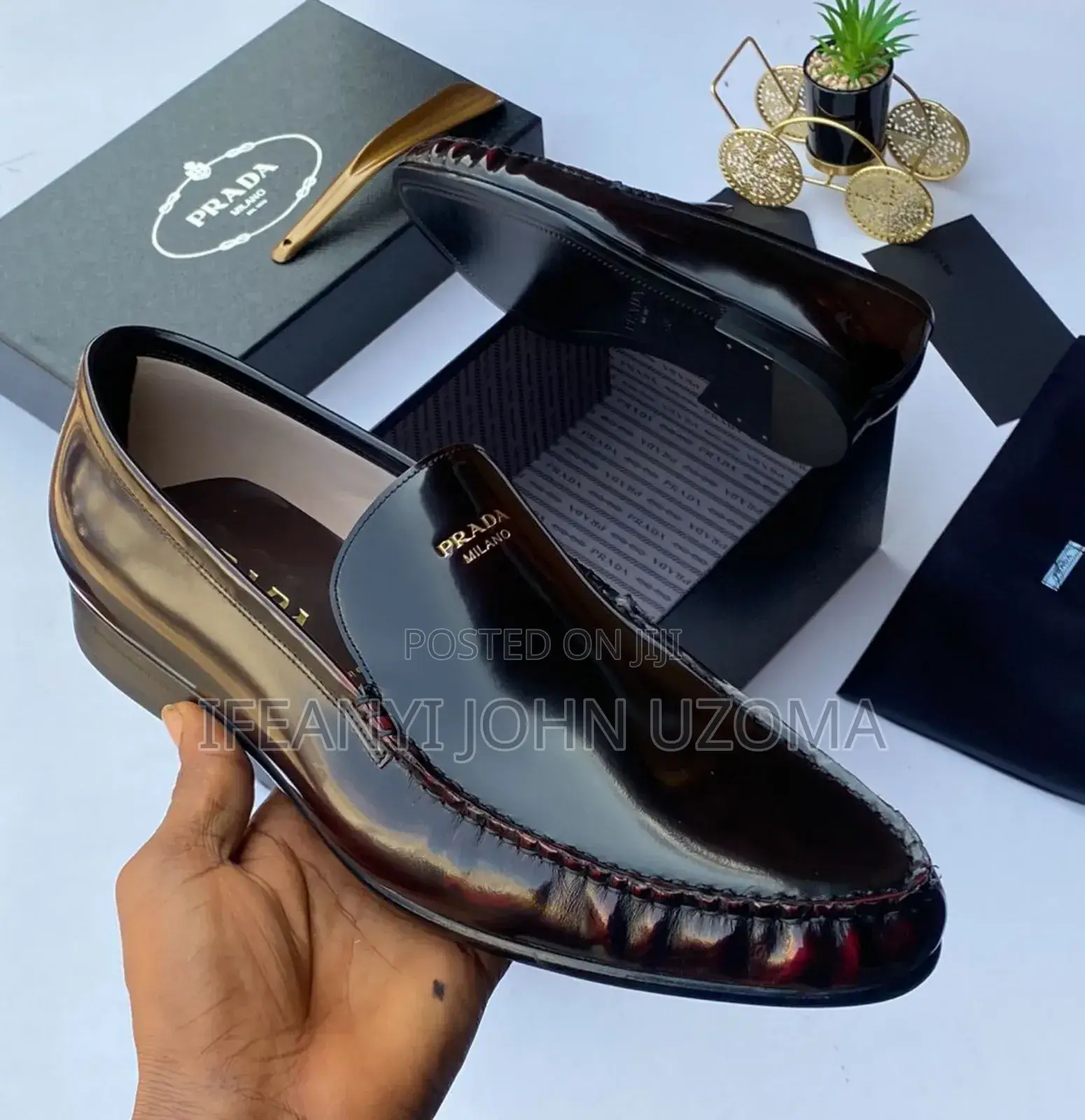 Original Prada Leather Corporate Shoe