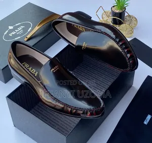 Original Prada Leather Corporate Shoe