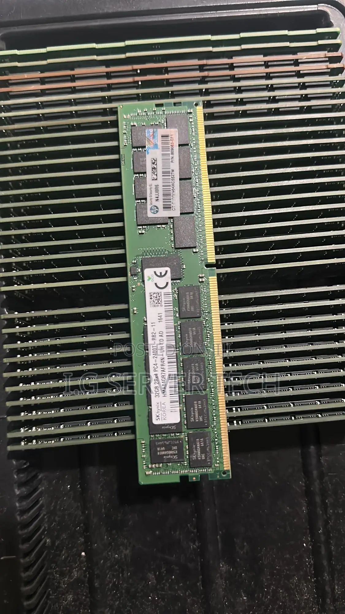 32gb Ram Pc4 2400t for Server Dl380 G10 G9