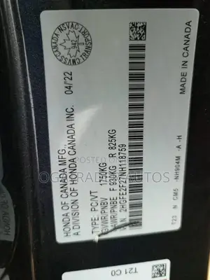 Honda Civic LX 2022 Gray