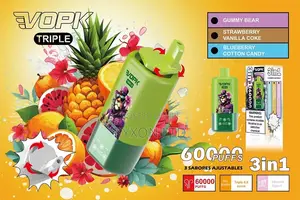 60,000 Puffs 3in1 Switchable Disposable Vape Shisha