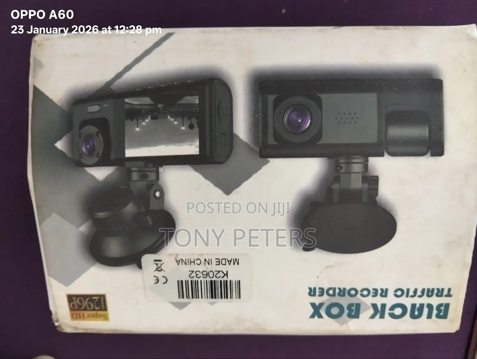 Car Recording Dashboard HDR Recording Camera