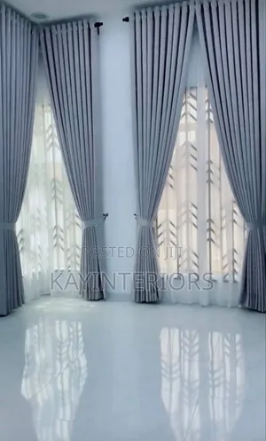 Fine Gray Turkish Curtains