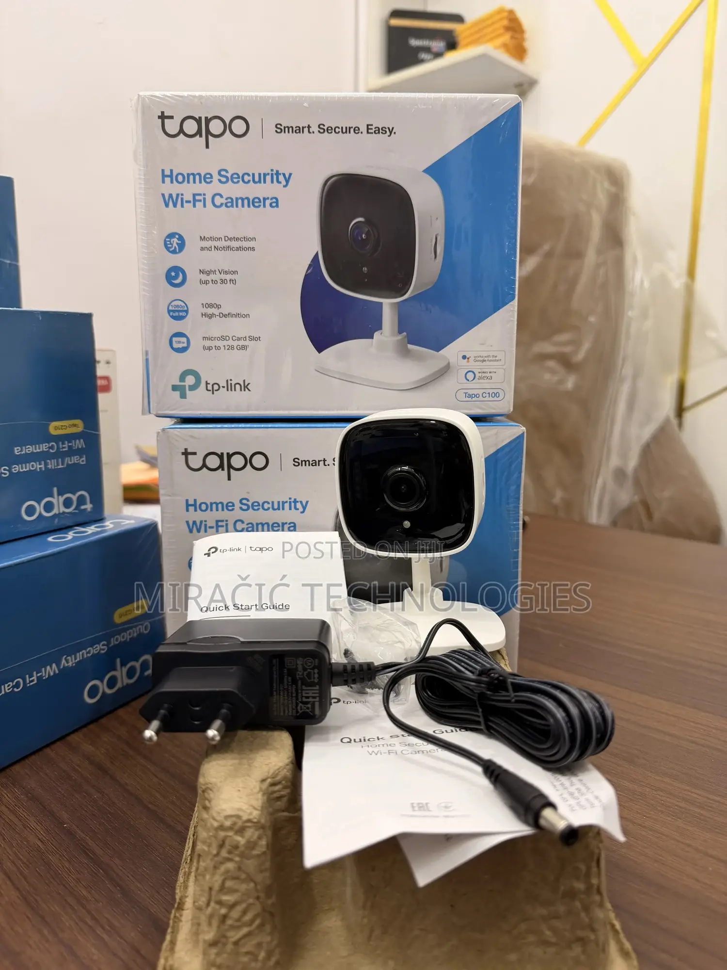 Tapo C100 Indoor Wifi CCTV Camera