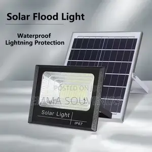 500w Solar Floodlight Without Electricity With Remote