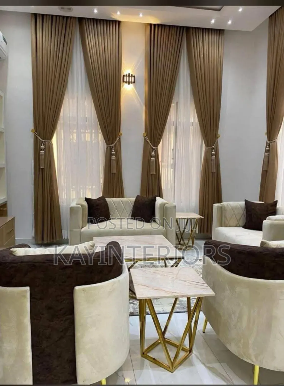 Excellent Turkish Curtains With Accessories