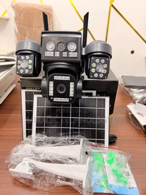 4 Lens Solar 4g CCTV Camera Aov PTZ