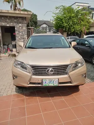 Lexus RX 2013 Gold