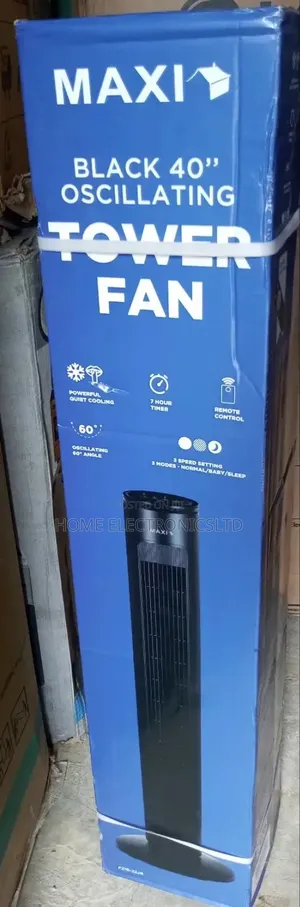 Maxi Tower Fan 40 Inches With Remote Control