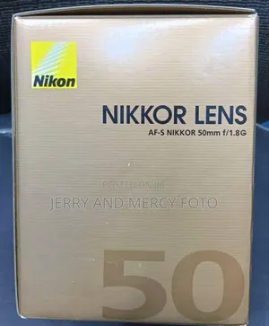 Nikon Lens 50mm F/1.8g