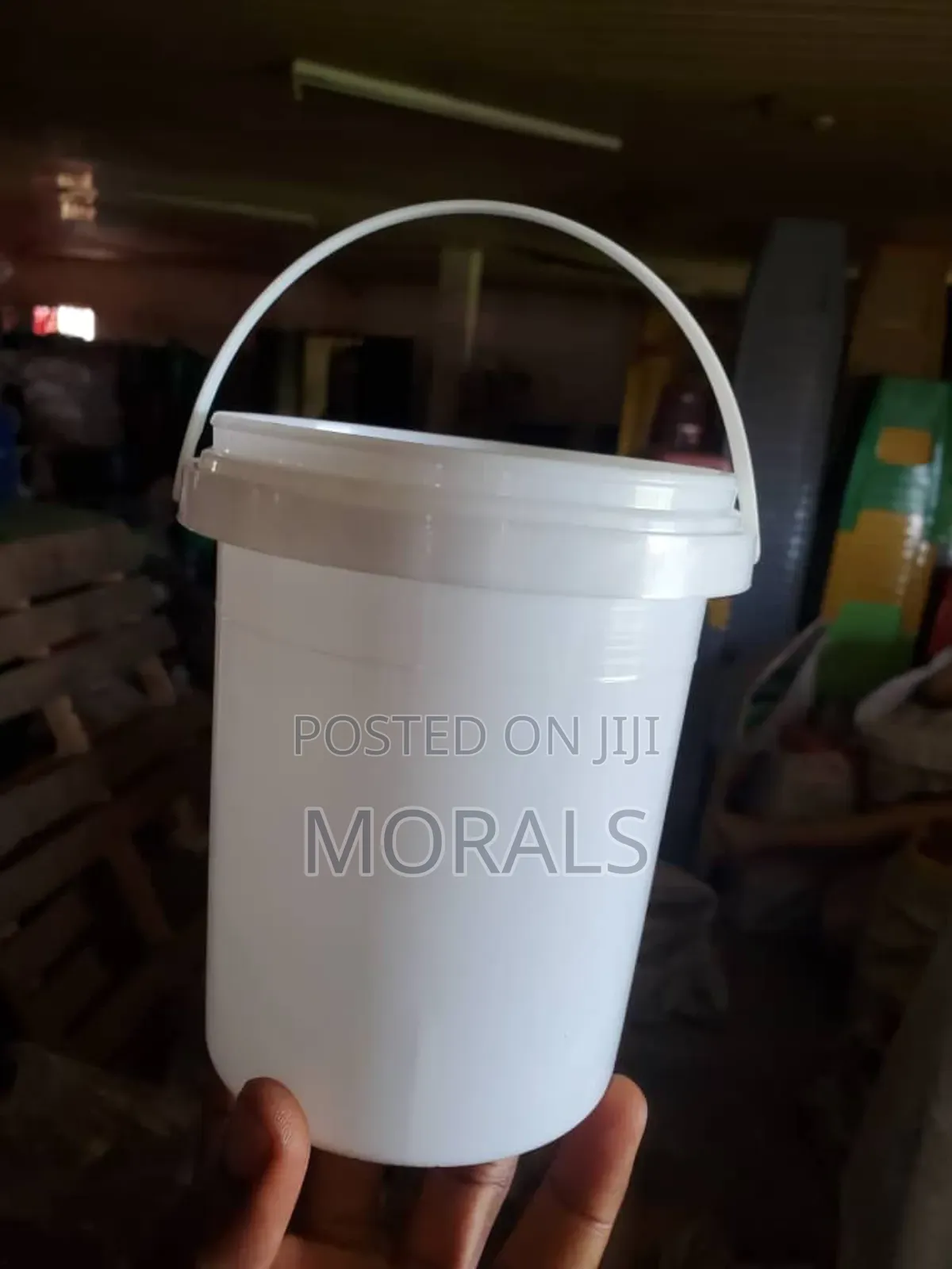 1.2 Litre White Yoghurt Plastic