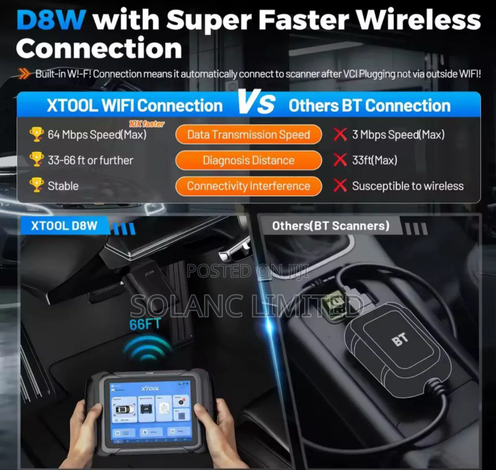 Xtool D8w Wireless Obd2 Advanced Diagnostic Tools