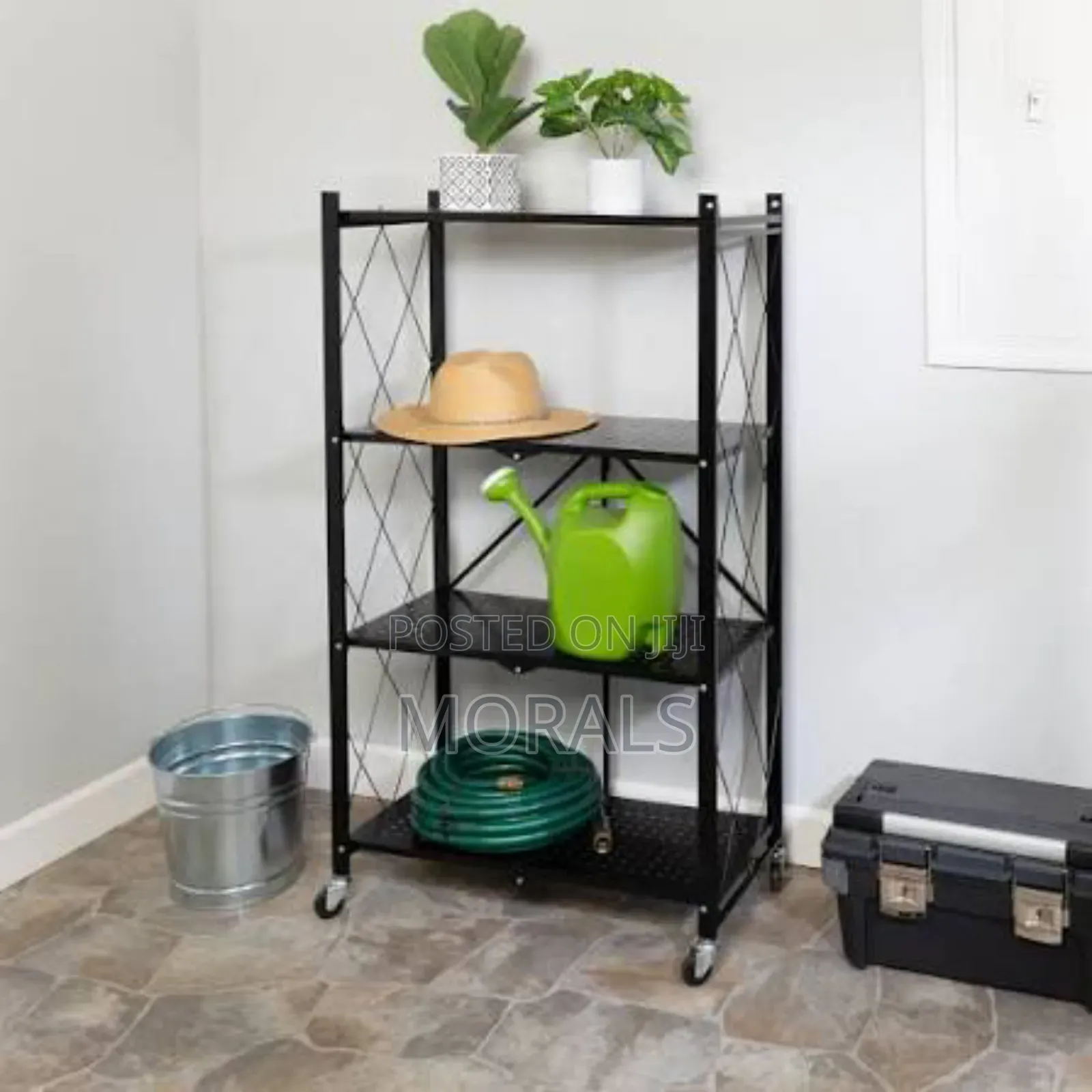 4-tier Foldable Shelf