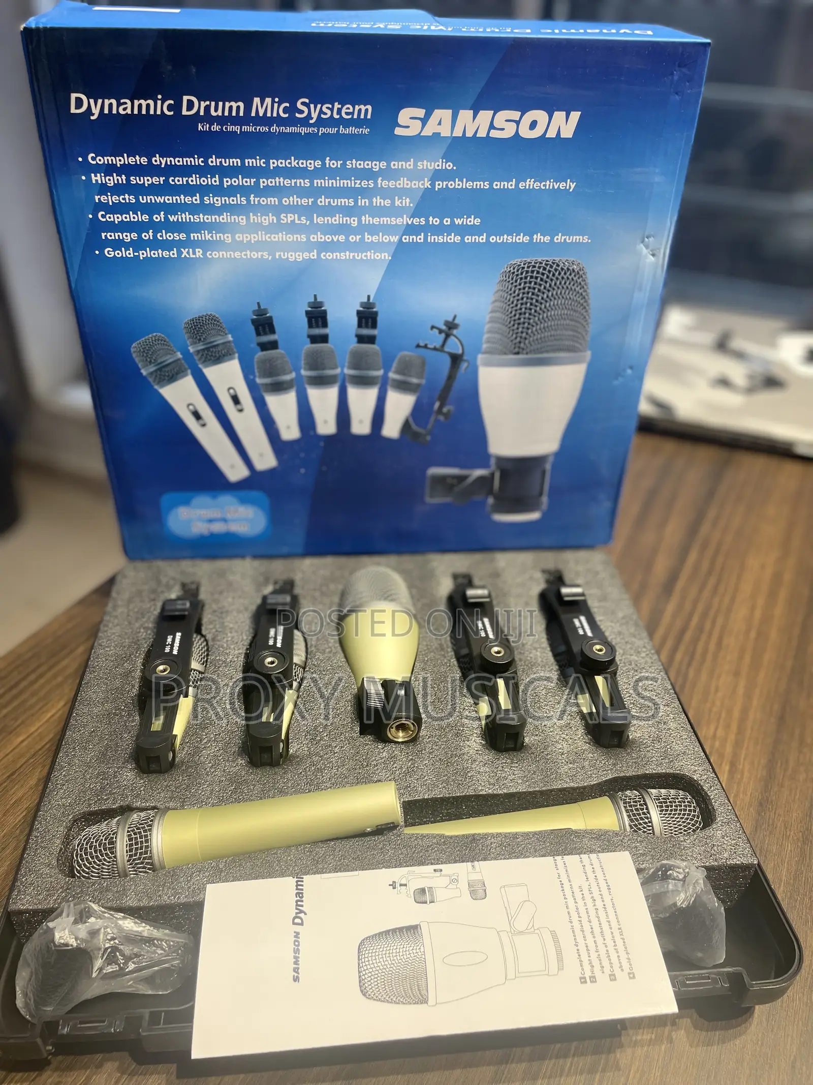 Samson 7 Set Drum Mic