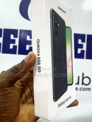 New Samsung Galaxy A56 256 GB Black