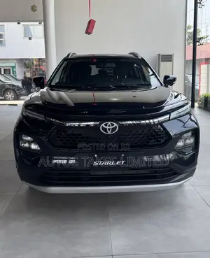 New Toyota Starlet 2025 Black