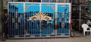 Harmony Cross Stainless Blue Gate