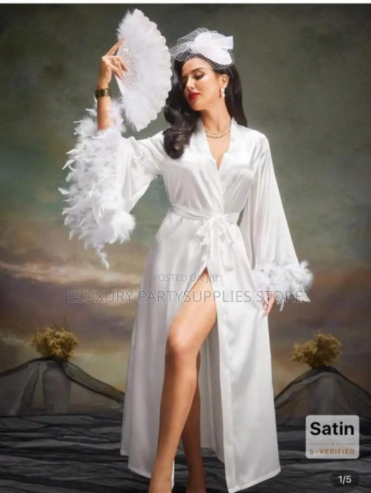Feathers Bridal Robe