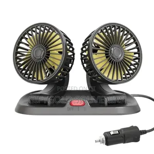Double Headed Dashboard Cooling Car Fan