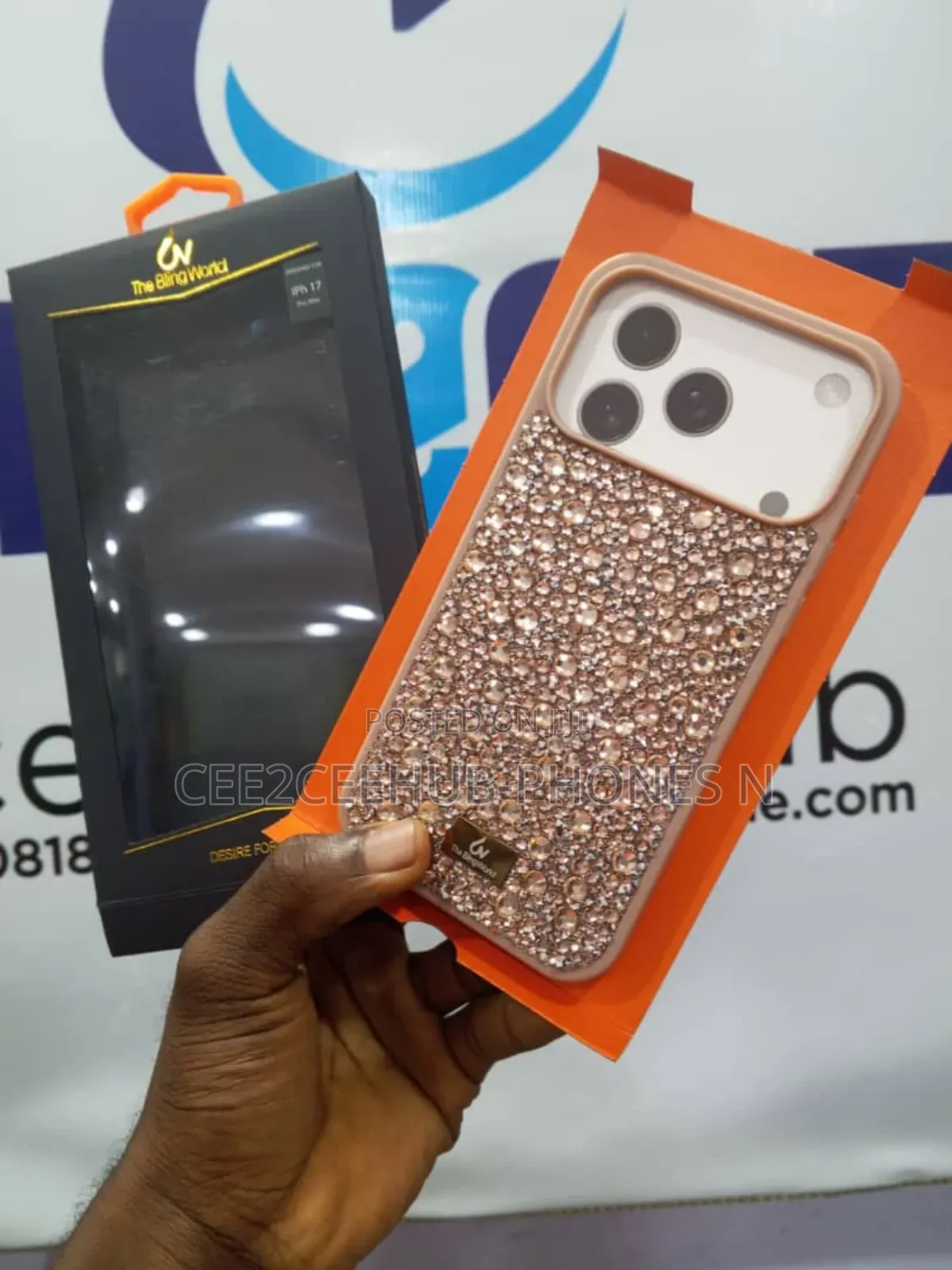Apple iPhone 17pro Max Diamond Rhinestone Case