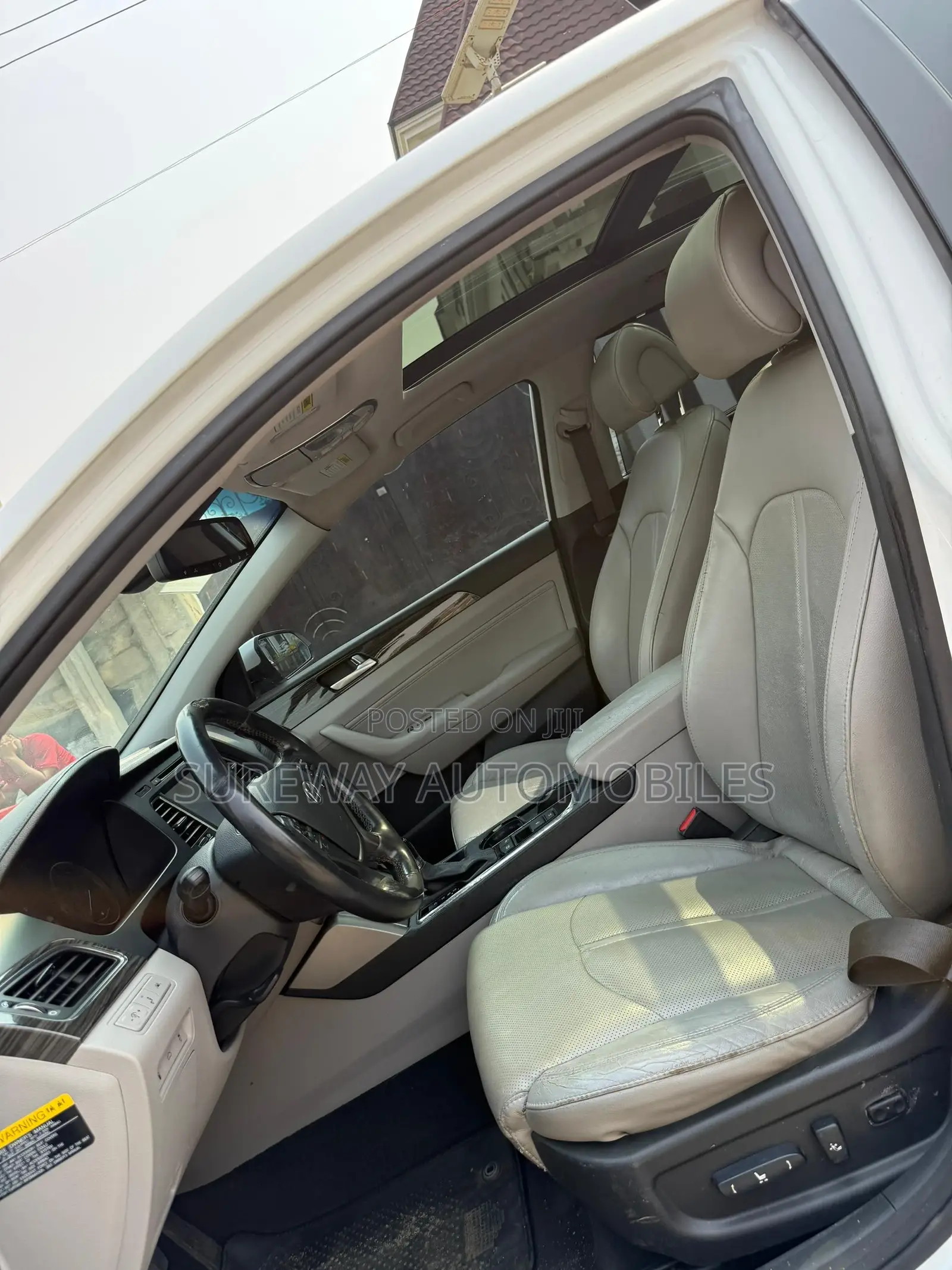 Hyundai Sonata 2015 White