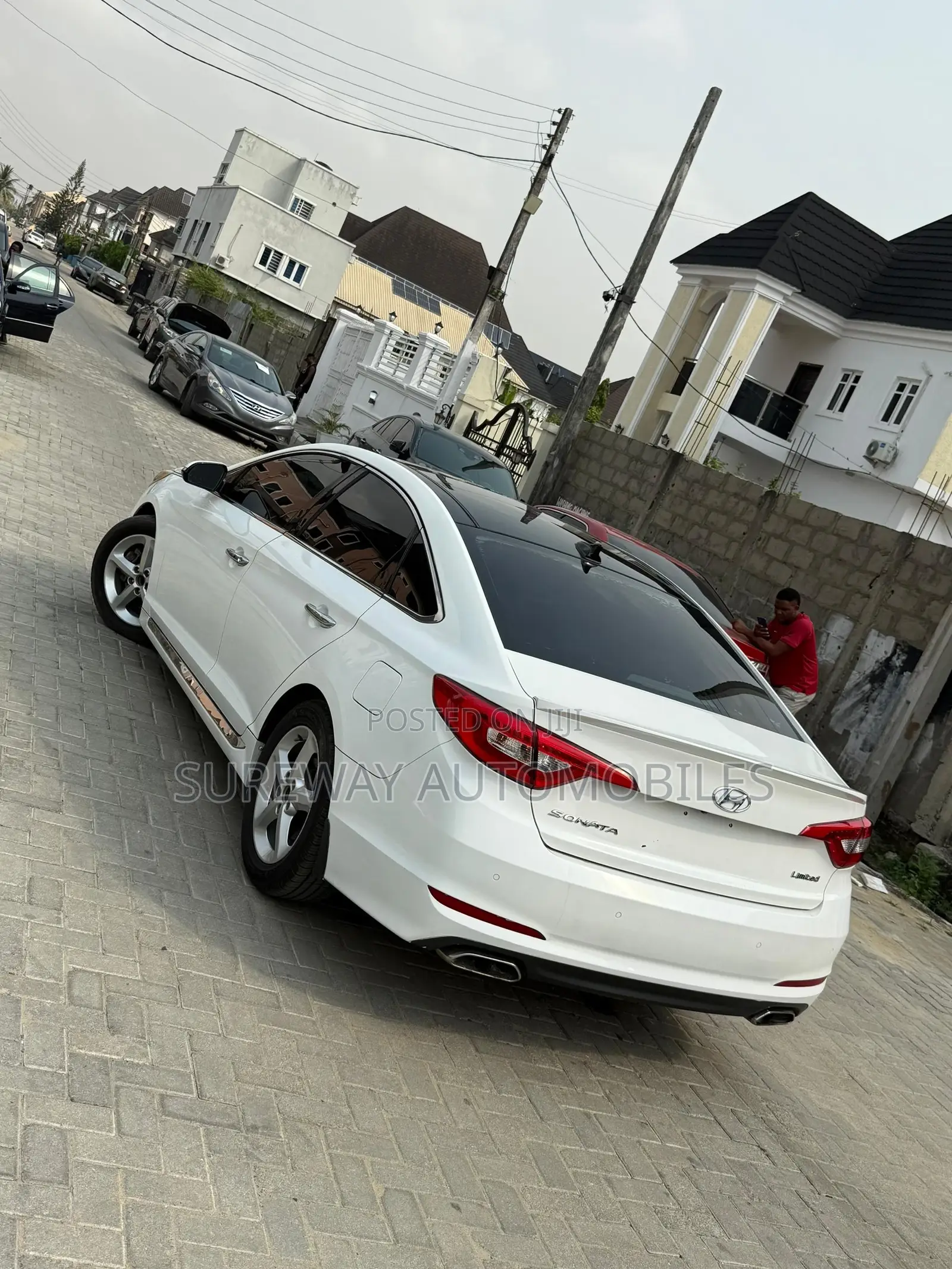 Hyundai Sonata 2015 White