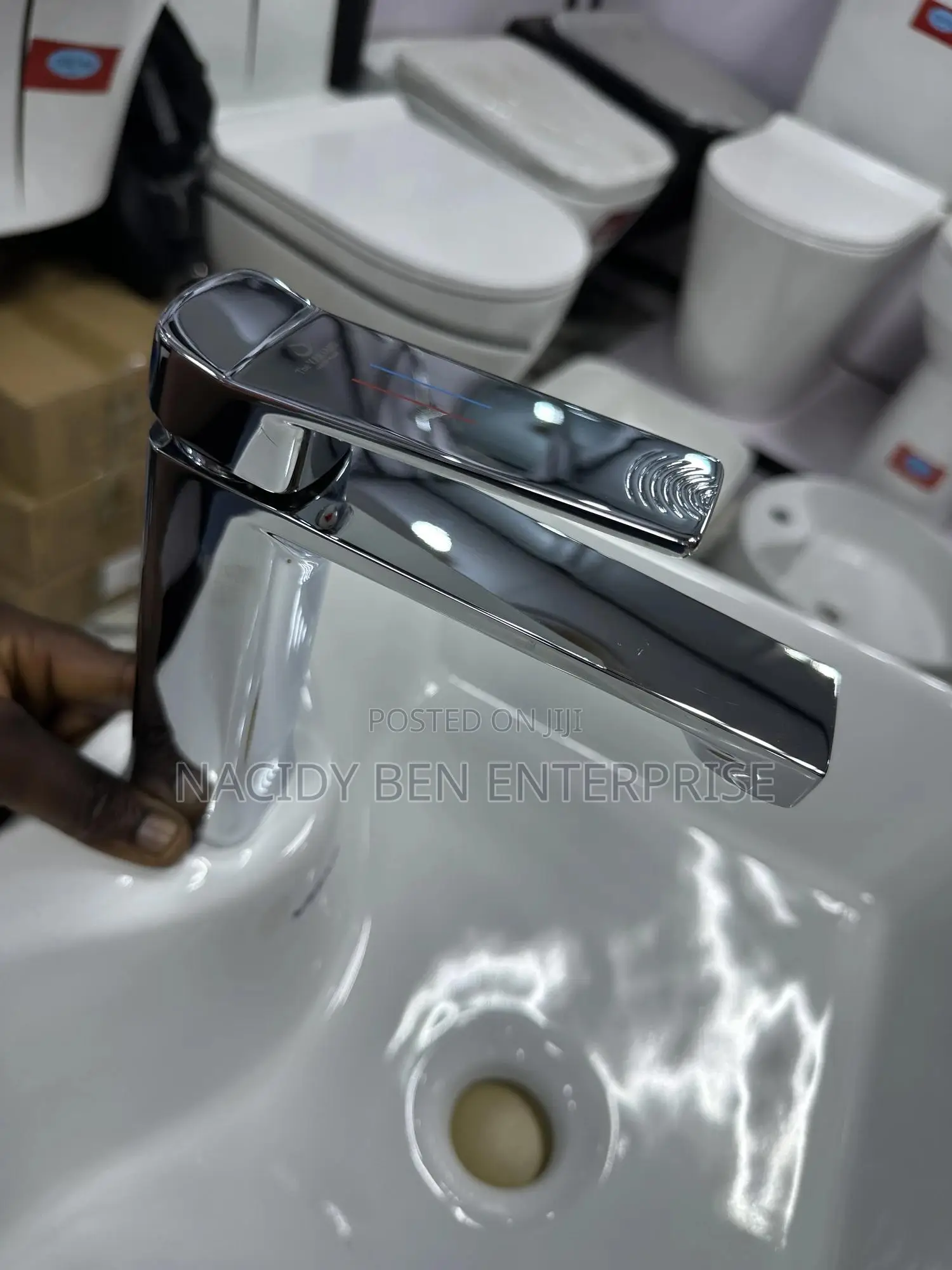 Chrome Basin Mixer Tap