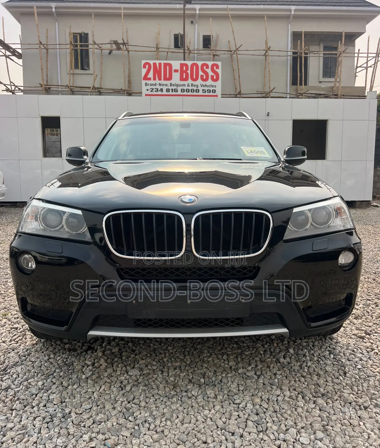 BMW X3 xDrive20d 2012 Black