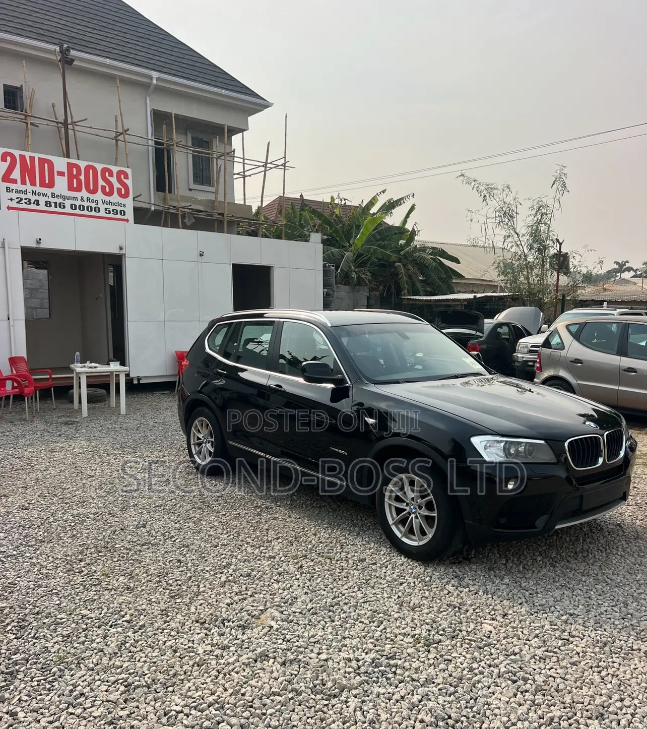 BMW X3 xDrive20d 2012 Black